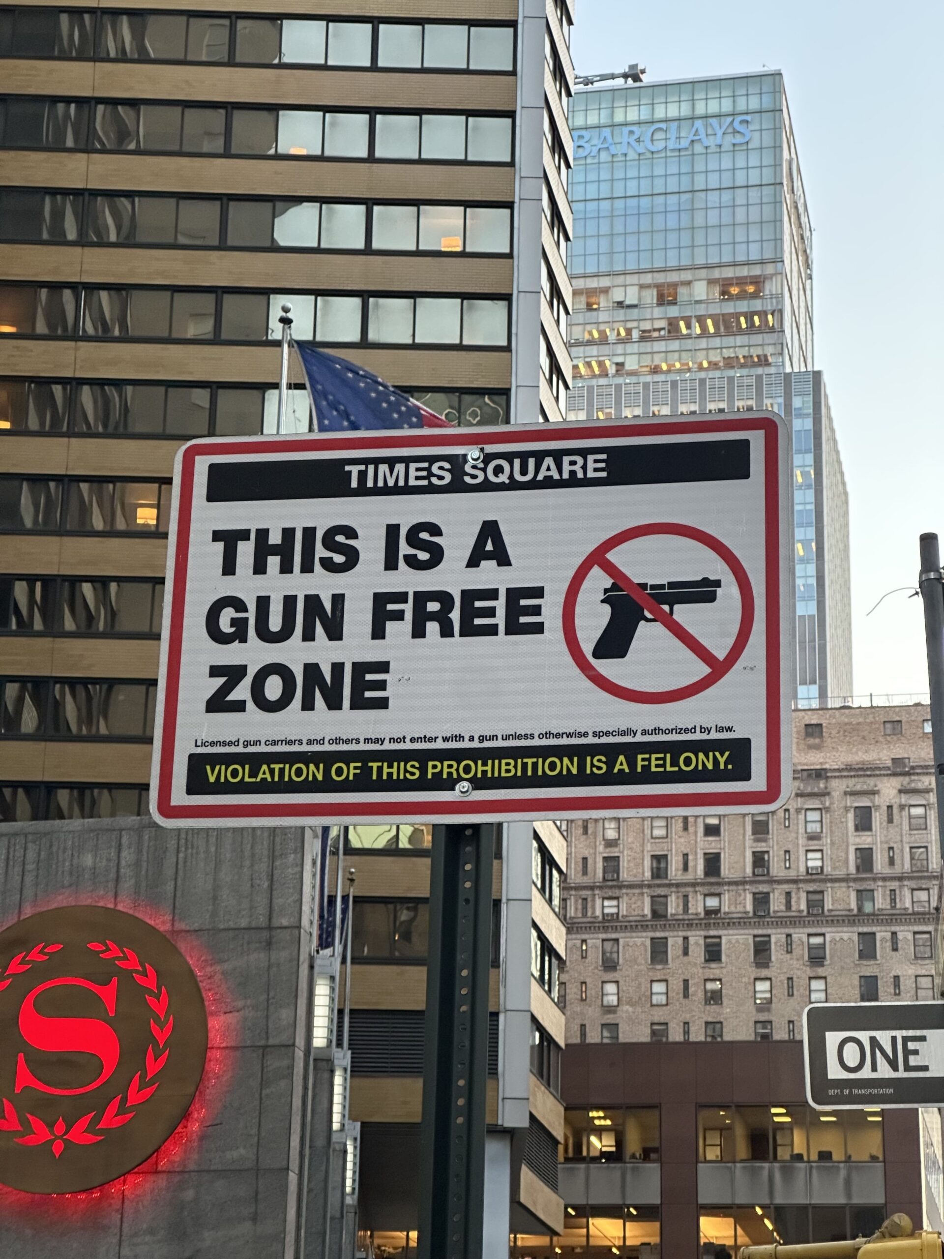 Gun free zone